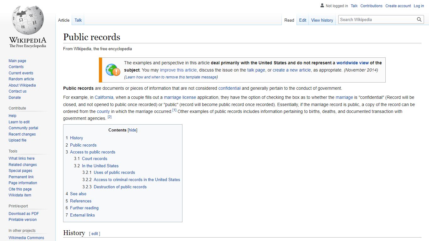 Public records - Wikipedia